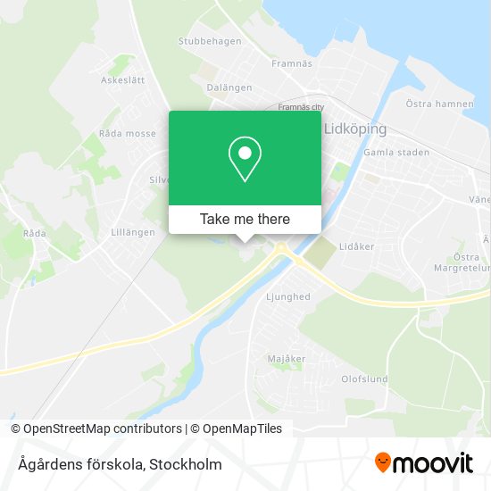 Ågårdens förskola map