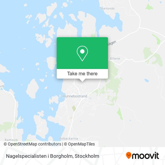 Nagelspecialisten i Borgholm map