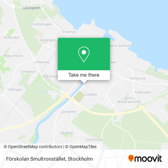 Förskolan Smultronstället map