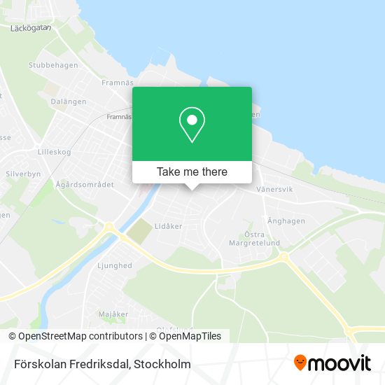 Förskolan Fredriksdal map