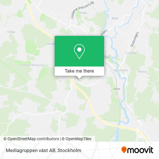 Mediagruppen väst AB map