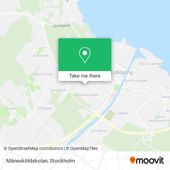 Månesköldskolan map
