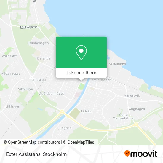 Exter Assistans map