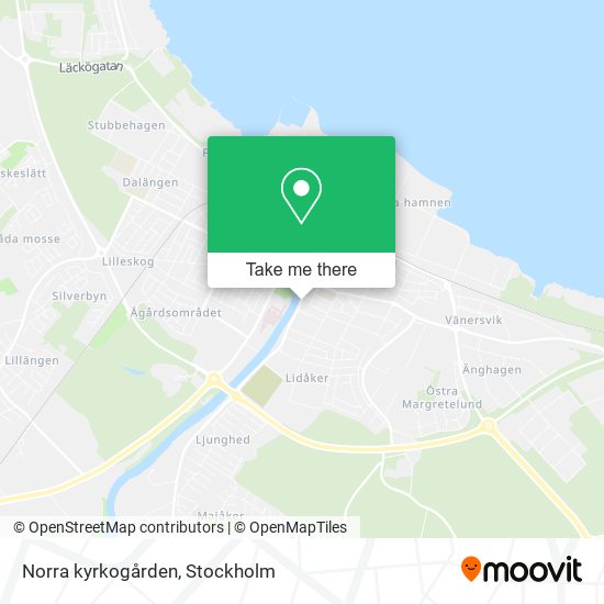 Norra kyrkogården map