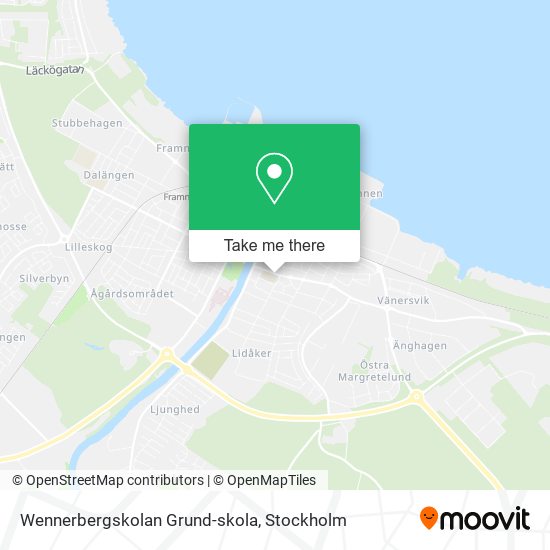Wennerbergskolan Grund-skola map