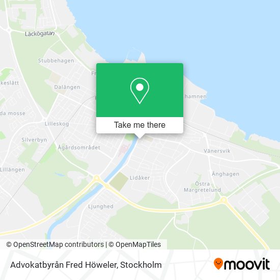 Advokatbyrån Fred Höweler map