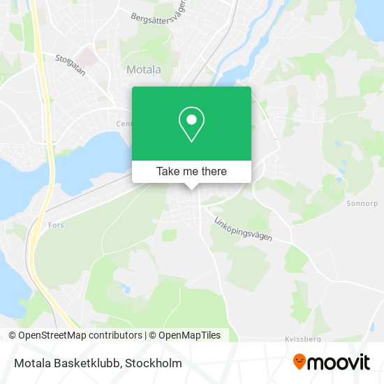 Motala Basketklubb map