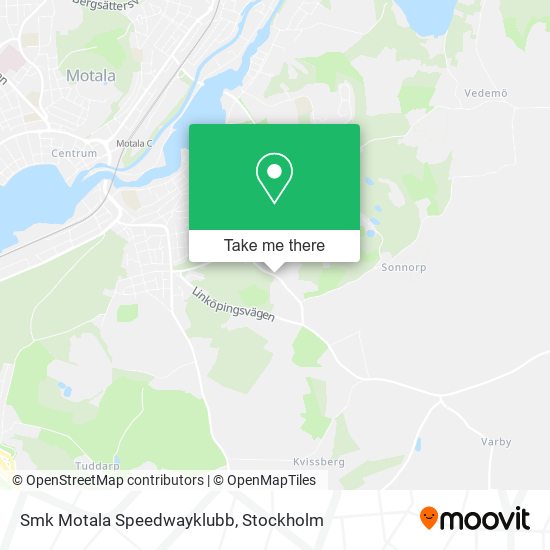 Smk Motala Speedwayklubb map