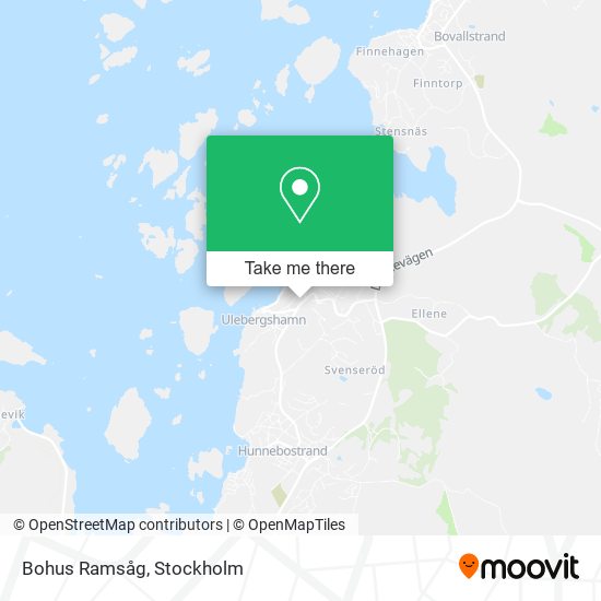 Bohus Ramsåg map