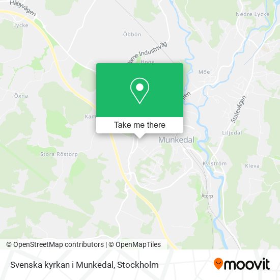 Svenska kyrkan i Munkedal map