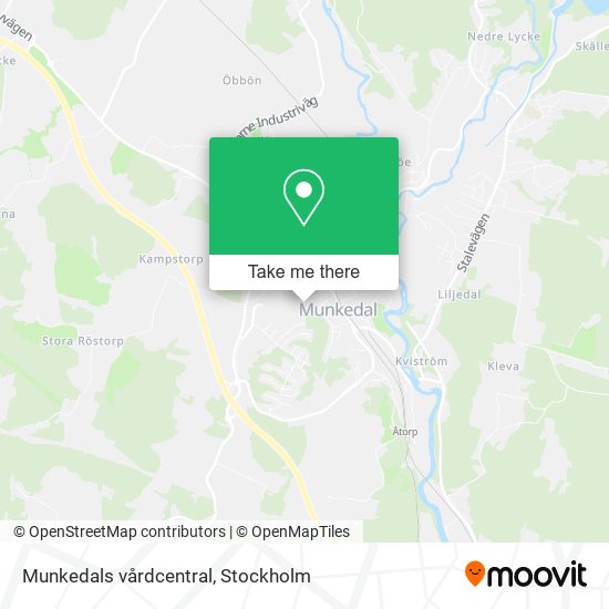 Munkedals vårdcentral map