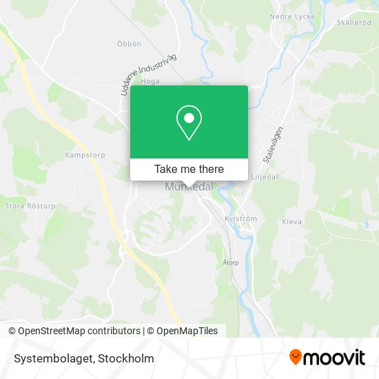 Systembolaget map