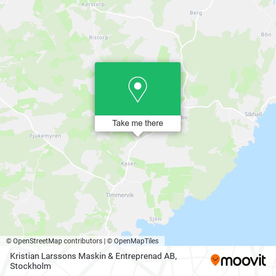 Kristian Larssons Maskin & Entreprenad AB map