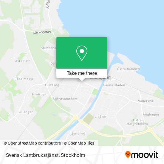 Svensk Lantbrukstjänst map