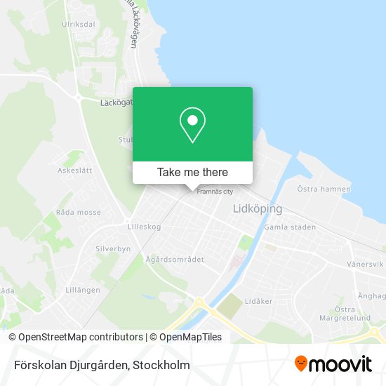 Förskolan Djurgården map