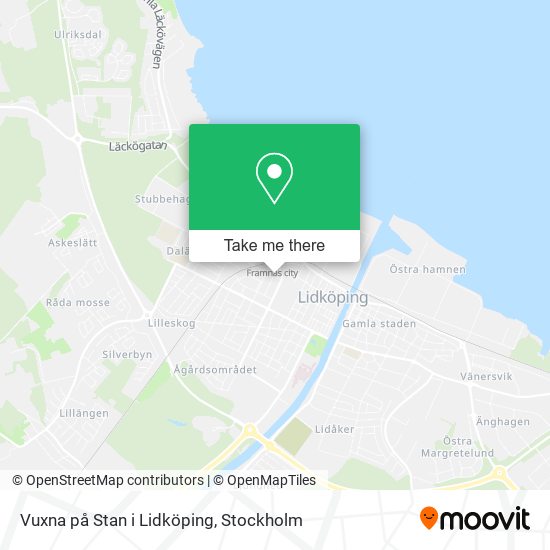 Vuxna på Stan i Lidköping map