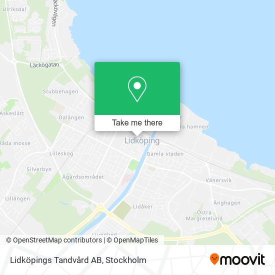 Lidköpings Tandvård AB map