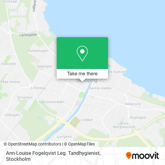 Ann-Louise Fogelqvist Leg. Tandhygienist map