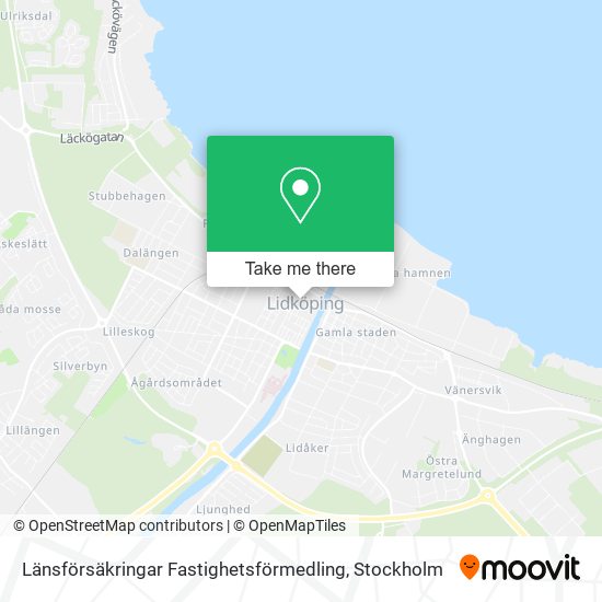 Länsförsäkringar Fastighetsförmedling map