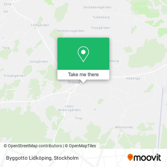 Byggotto Lidköping map