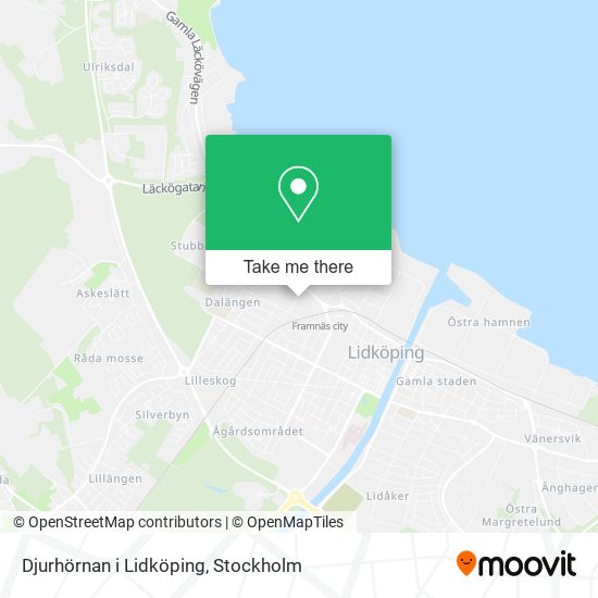 Djurhörnan i Lidköping map