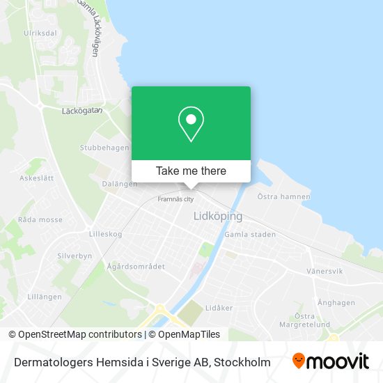 Dermatologers Hemsida i Sverige AB map