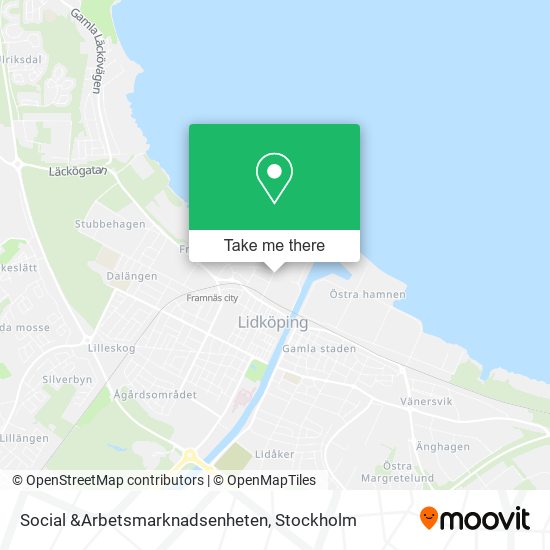 Social &Arbetsmarknadsenheten map