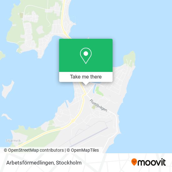 Arbetsförmedlingen map