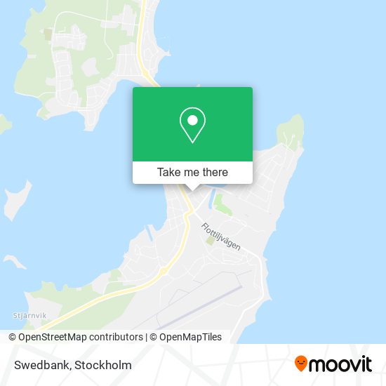 Swedbank map