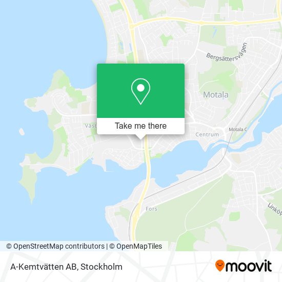 A-Kemtvätten AB map