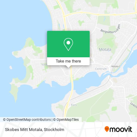 Skobes Mitt Motala map