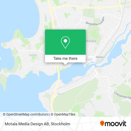 Motala Media Design AB map