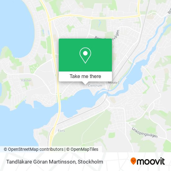 Tandläkare Göran Martinsson map