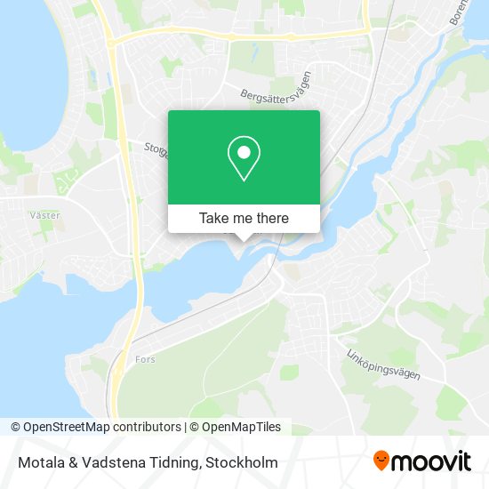 Motala & Vadstena Tidning map