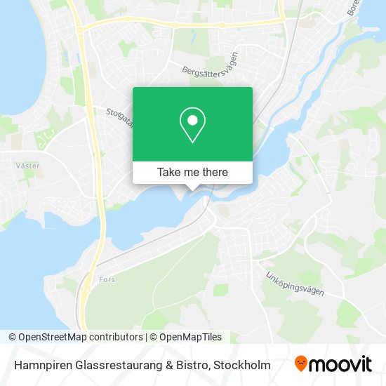 Hamnpiren Glassrestaurang & Bistro map