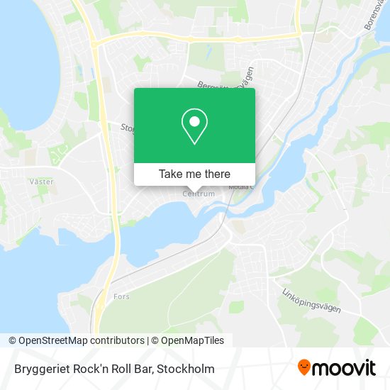 Bryggeriet Rock'n Roll Bar map