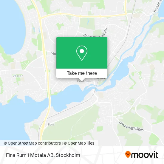 Fina Rum i Motala AB map