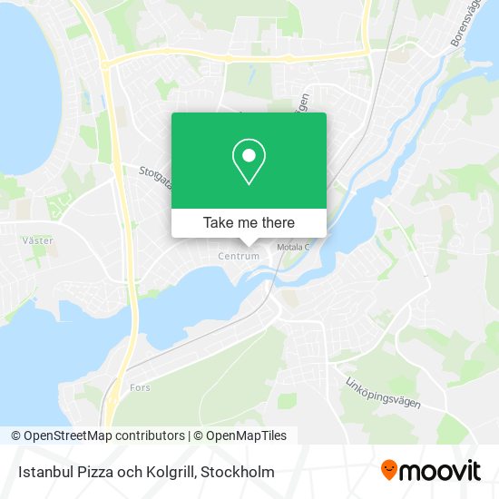 Istanbul Pizza och Kolgrill map
