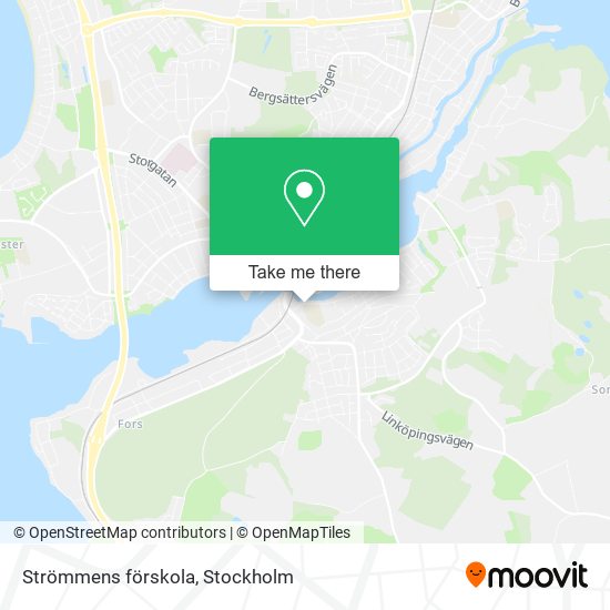 Strömmens förskola map