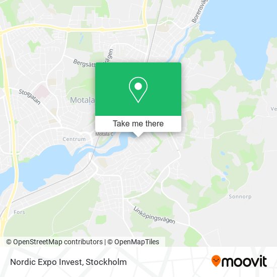 Nordic Expo Invest map