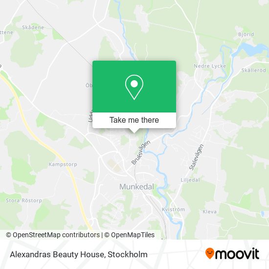 Alexandras Beauty House map