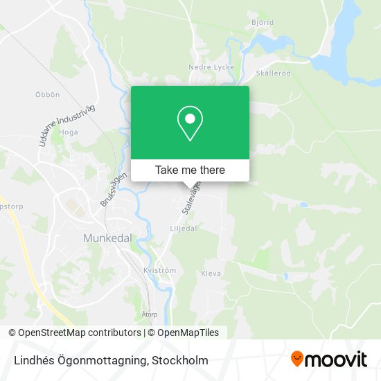 Lindhés Ögonmottagning map