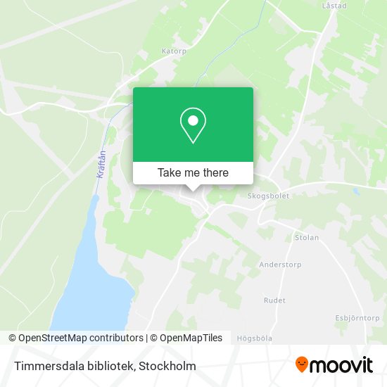 Timmersdala bibliotek map