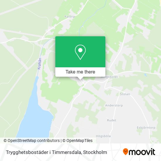 Trygghetsbostäder i Timmersdala map