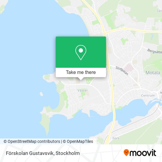 Förskolan Gustavsvik map