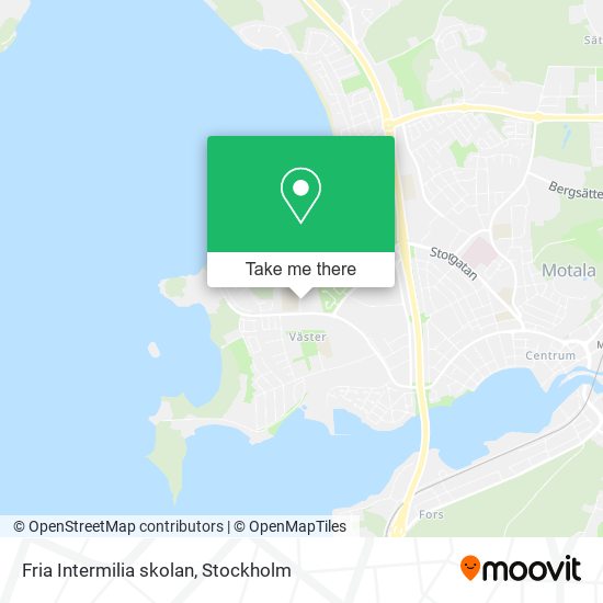 Fria Intermilia skolan map