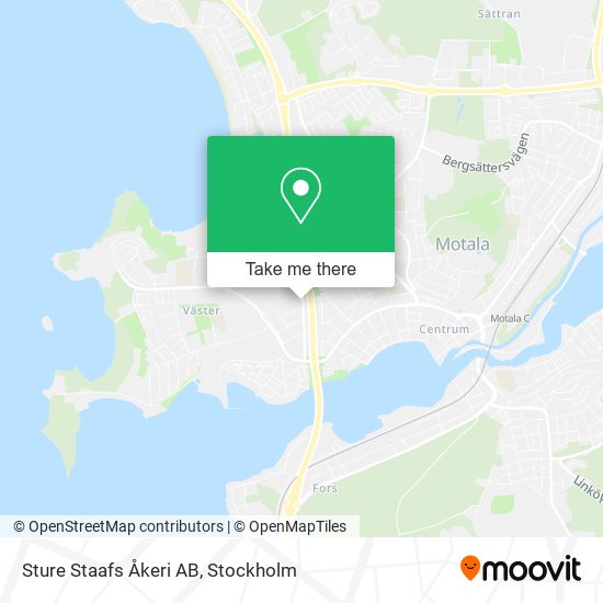 Sture Staafs Åkeri AB map