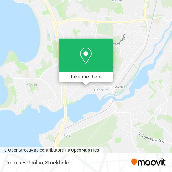 Immis Fothälsa map