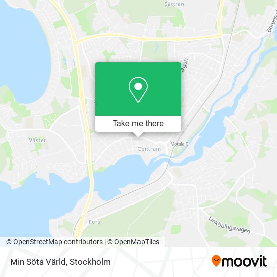 Min Söta Värld map