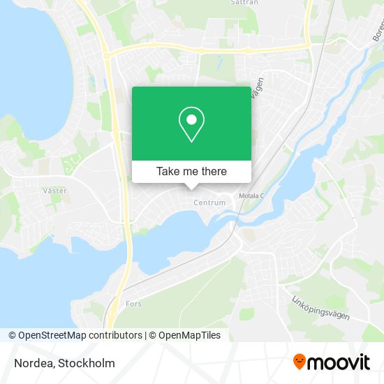 Nordea map